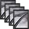 4 Pack Craig Frames Wiltshire 200 Ebony Picture Frame